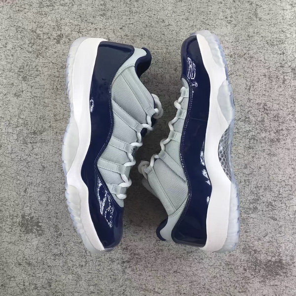 Authentic Air Jordan 11 Low Georgetown